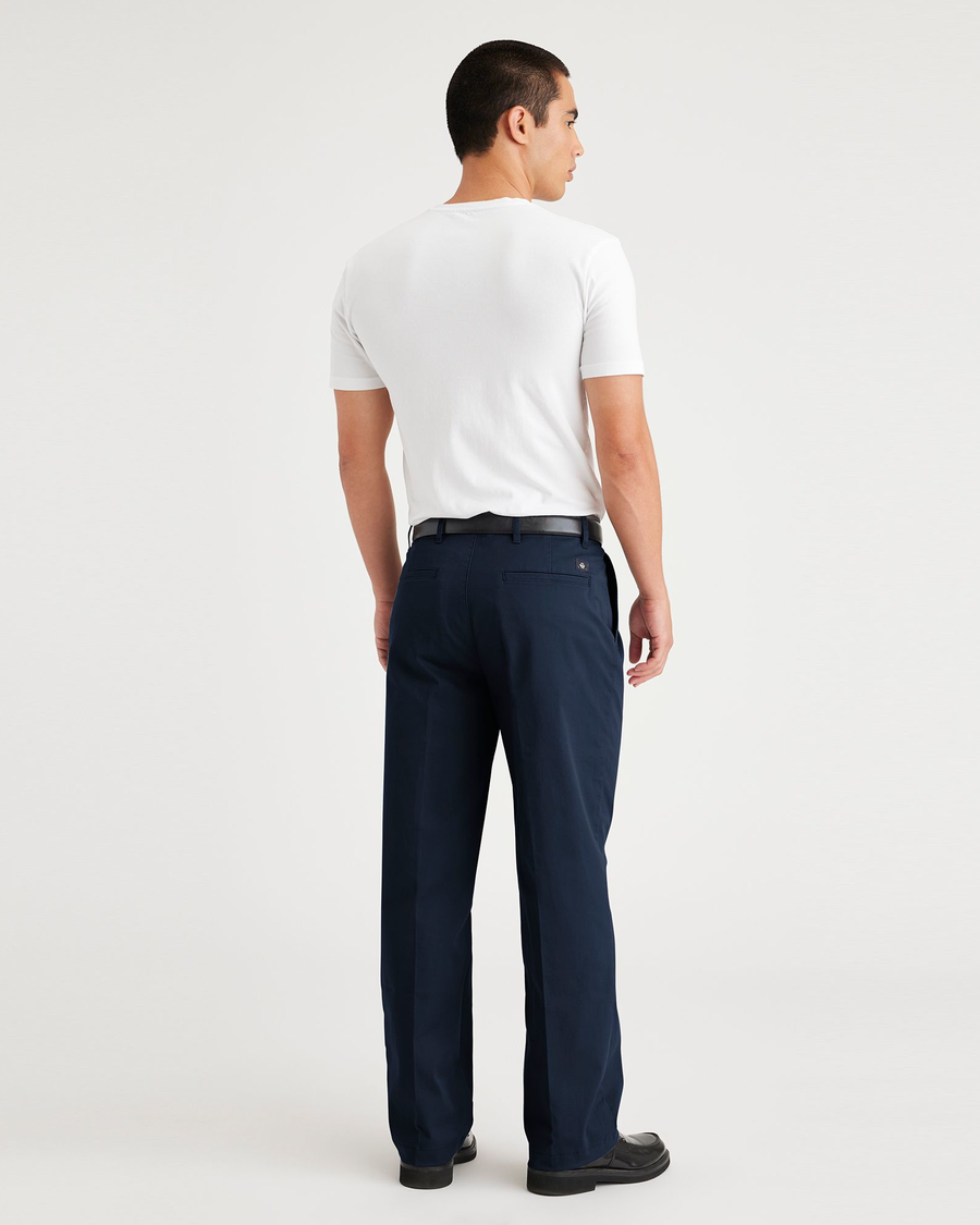 (image for) Unique Advantage Essential Chinos, Pleated, Classic Fit